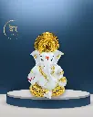 24-Carat-Pure-Gold-Plated-white-titwala-ganpati-13.webp
