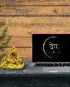Golden-Meditating-Hanuman-with-Ram-Lalla27.webp