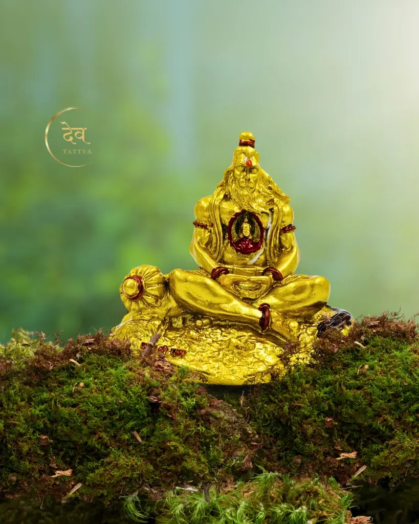 Golden-Meditating-Hanuman-with-Ram-Lalla46.webp